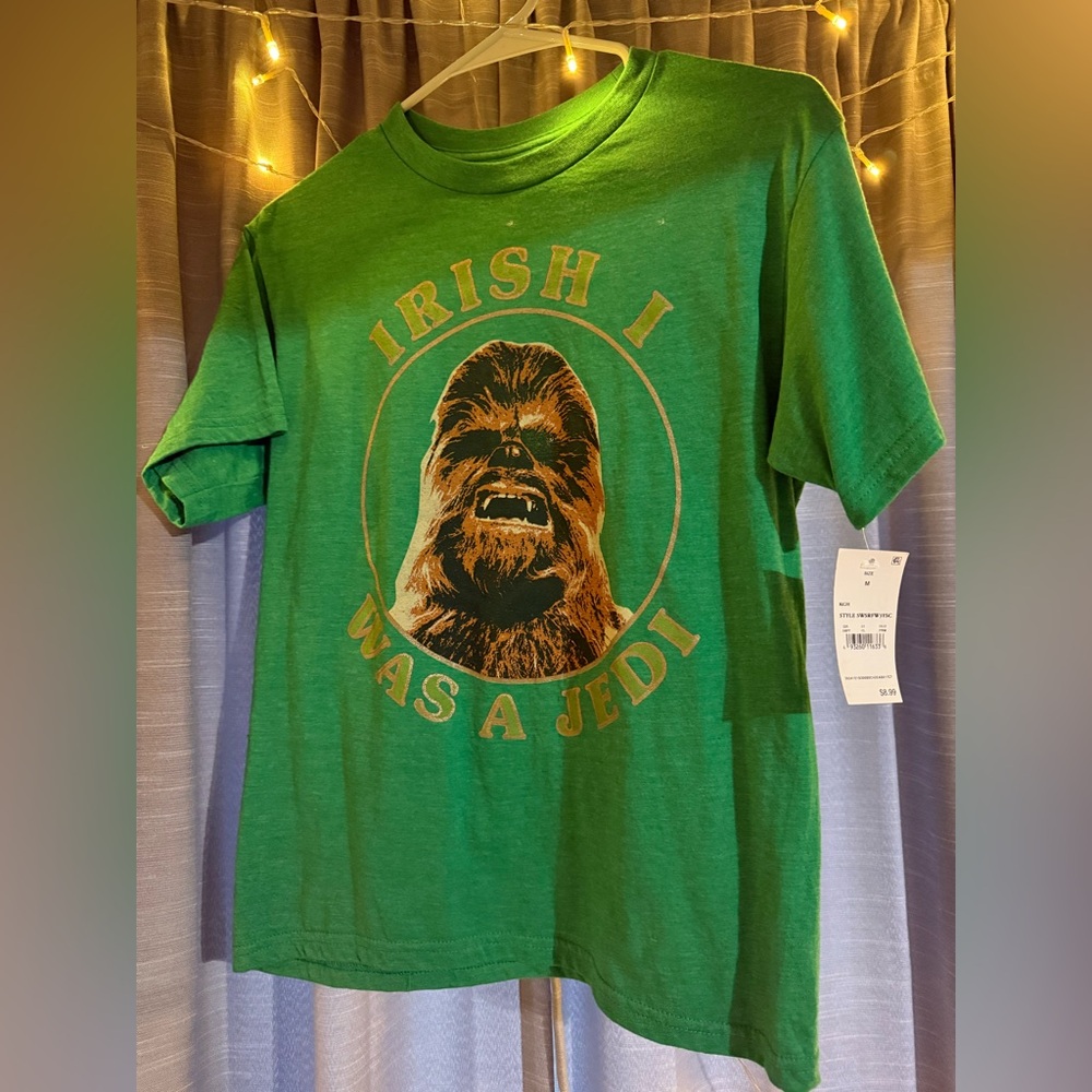 St. Patrick's Day Star Wars Boys Medium T-shirt